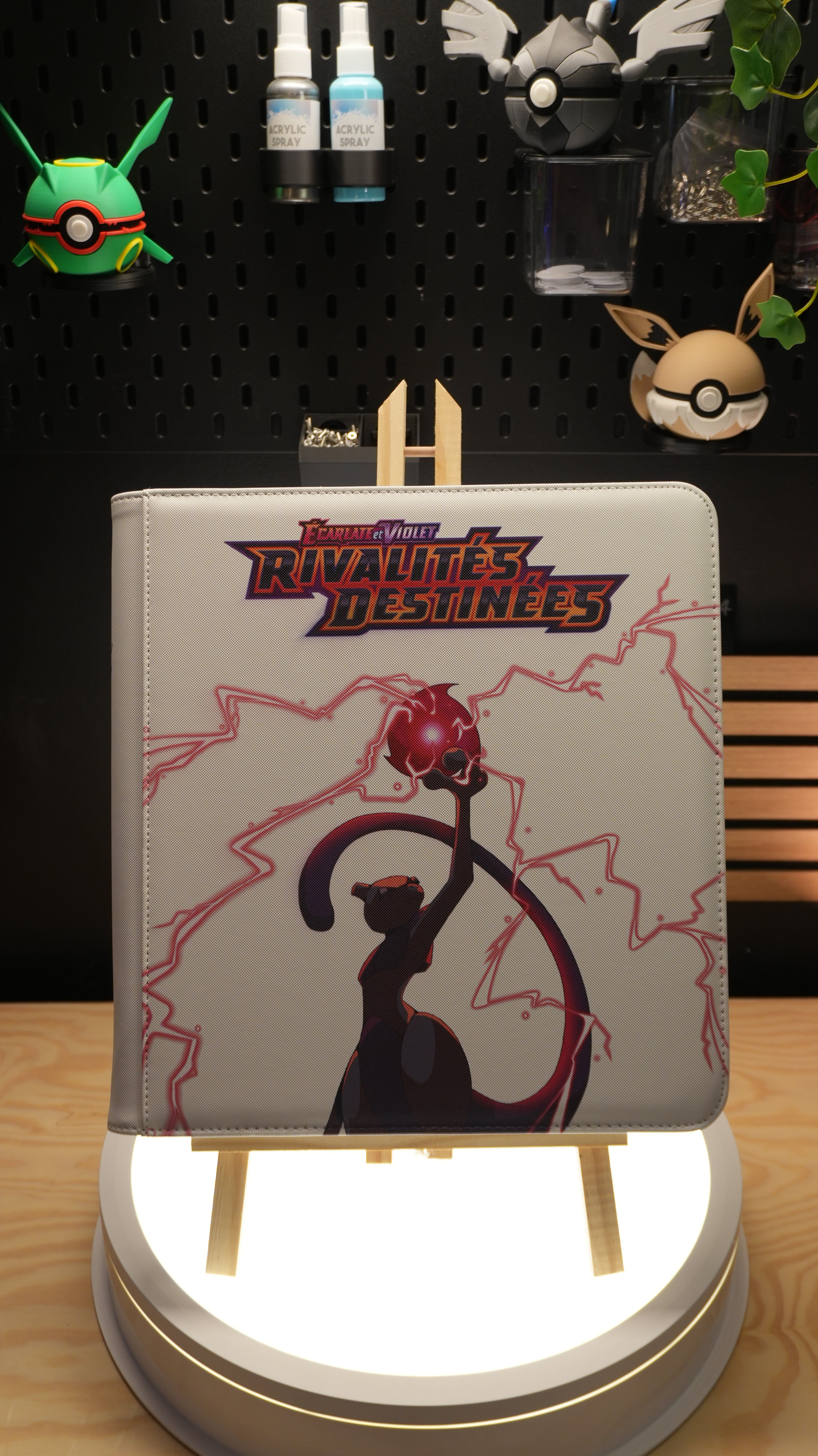 Binder Rivalités Destinées Mewtwo & Giovanni EV10