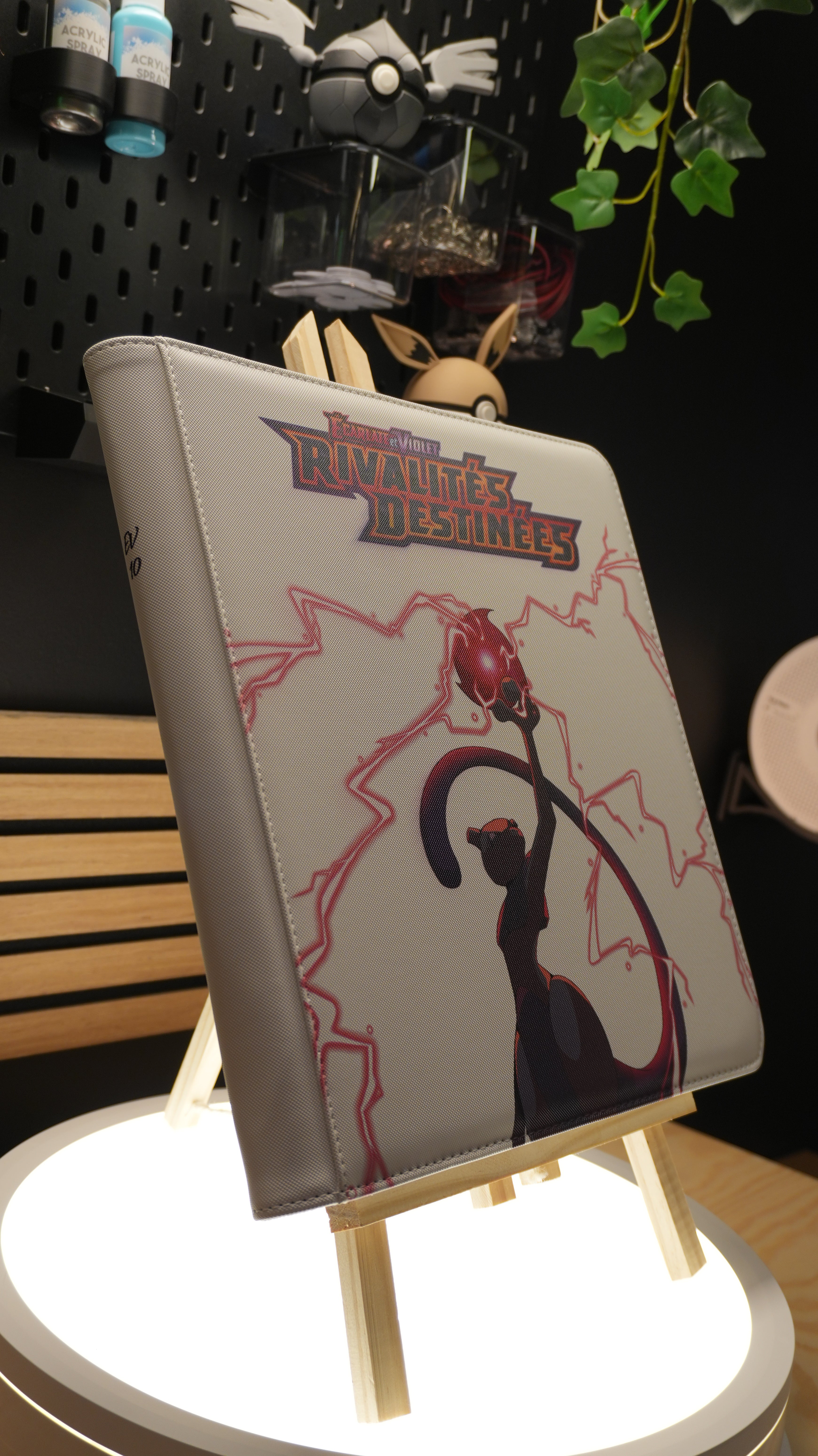 Binder Rivalités Destinées Mewtwo & Giovanni EV10