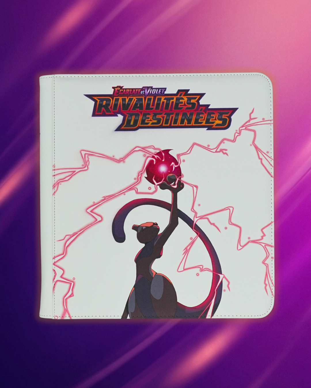 Binder Rivalités Destinées Mewtwo & Giovanni EV10